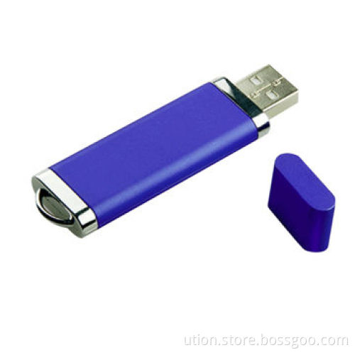 1 to 32GB USB Flash Drive with Classic Blue Color, Supports USB 2.0 Interface, Free Logo